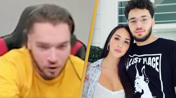 Streamer Adin Ross is tricked by viewers into looking at his naked sister