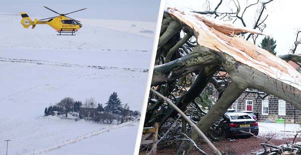 Storm Arwen: Armed Forces Deployed Following ‘Extensive And Catastrophic’ Damage