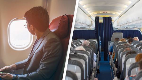Passenger hits out at couple who made him give up his seat so they could sit next to each other