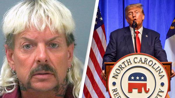 Joe Exotic says he won't give Donald Trump an immediate pardon if he's elected US President