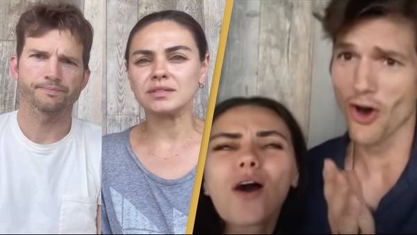Ashton Kutcher and Mila Kunis filmed apology in same place they used to mock infamous ‘humble’ celeb videos