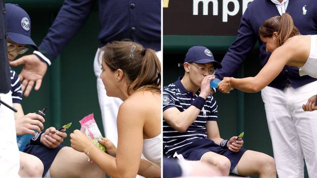 British Tennis Star Jodie Burrage Praised For Assisting Unwell Ball Boy