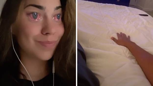 People Are Convinced Woman's Match Is A Cheat After Spotting Bedroom Details