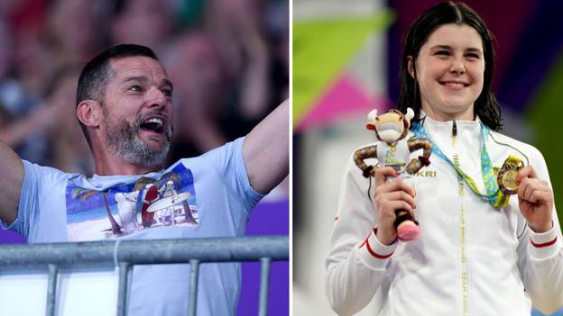 First Dates' Fred Sirieix's Proud Moment As Daughter Wins Gold At Commonwealth Games