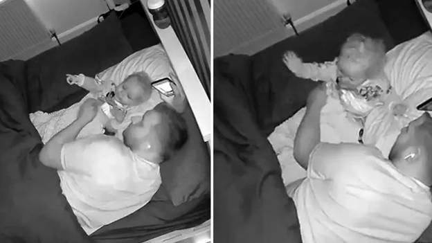 Baby Captured 'Waving To Ghost Of Great Grandma' In Creepy Babycam