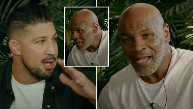 Brendan Schaub Interrupts Mike Tyson To Tell Him Tyson Fury Was Better In His Prime, His Reaction Is Gold