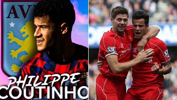 Philippe Coutinho Agrees Move To Aston Villa, Steven Gerrard Played A Big Role