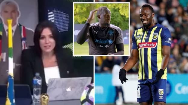 Aussie Football Reporter Once Threatened To Shave Her Head If Usain Bolt Ever Scored An A-League Goal
