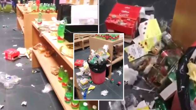 Video Shows Utter Mess In Italian Dressing Room After North Macedonia Defeat