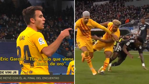 Eric Garcia's Trash Talk After Watching Vinicius Jr Get Bodied By Adama Traore Was A Total Violation