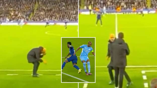 Fan Footage Shows Pep Guardiola's Brilliant Reaction To Vinicius Junior's Dummy