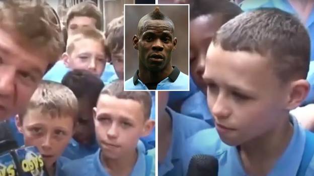 When A Young Phil Foden Gave An Honest Assessment Of Mario Balotelli