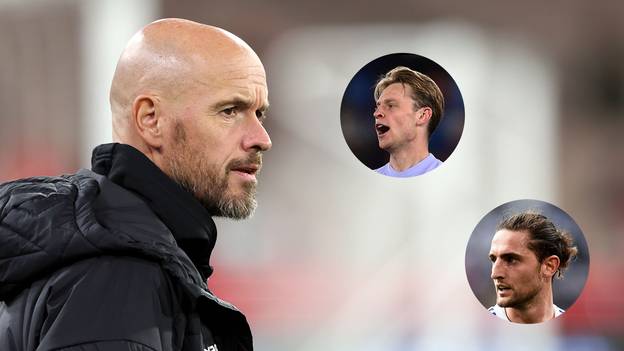 Erik ten Hag labels Manchester United transfer window as "complicated" with club still trying to sign Adrien Rabiot and Frenkie de Jong