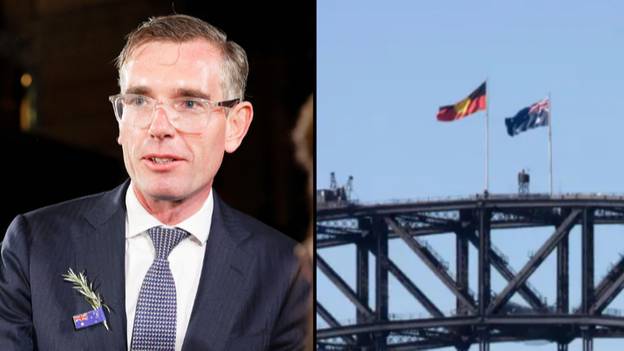 保守派大厅集团呼吁新南威尔士州的“唤醒”总理在悉尼港口桥上保留国家旗帜