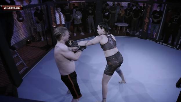 Female MMA Fighter Eyes $1M Prize After Demolishing Male Opponent
