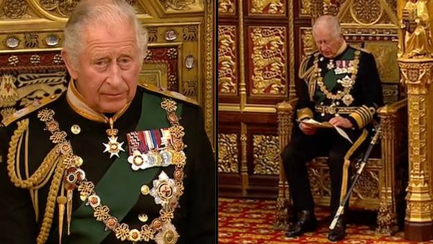 Prince Charles Mocked For Talking About Rising Cost Of Living While Sitting On A Golden Throne