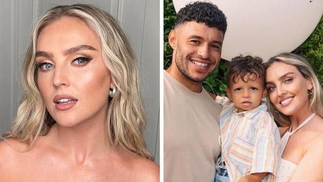Perrie Edwards finally shares son Axel's full name in tribute to fiancé Alex Chamberlain