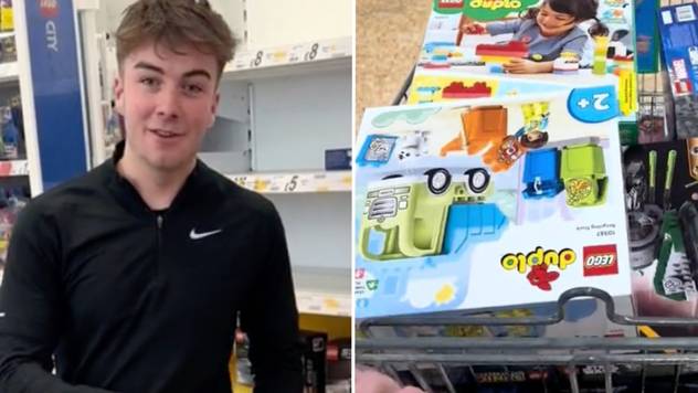 Man sparks outrage after clearing supermarket shelves of Lego toys and reselling them to make a £400 profit