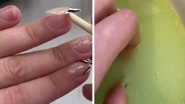 Woman shares genius way to remove manicure that won’t damage nails