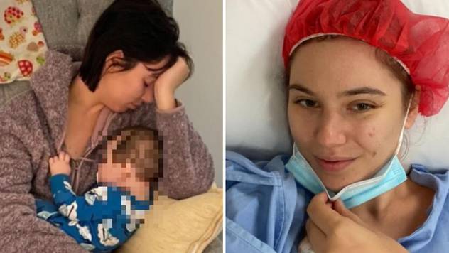 Mum in 'terrible' pain makes horrifying discovery two years after giving birth