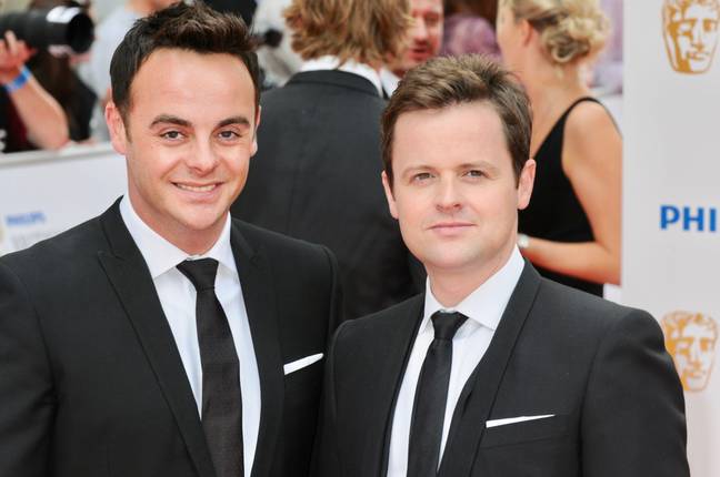 Dec paid tribute to his BFF Ant. Credit: Alamy
