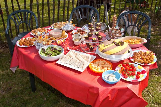 Kids' party food has sparked a heated debate. Credit: Edd Westmacott/Alamy Stock Photo