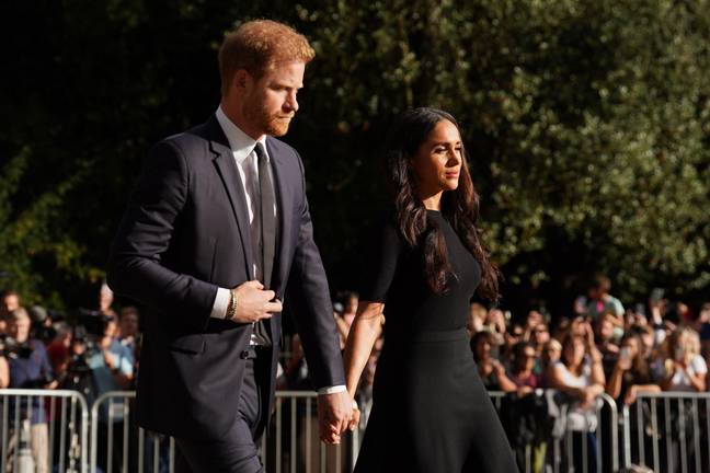 The Duke and Duchess of Sussex have issued a statement following the Queen's death. Credit: PA Images/Alamy Stock Photo