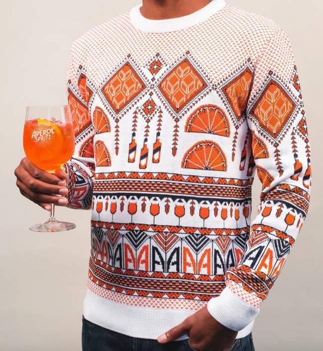 The unisex jumper goes best with an aperol spritz in hand (Credit: Etsy - aperol spritz)