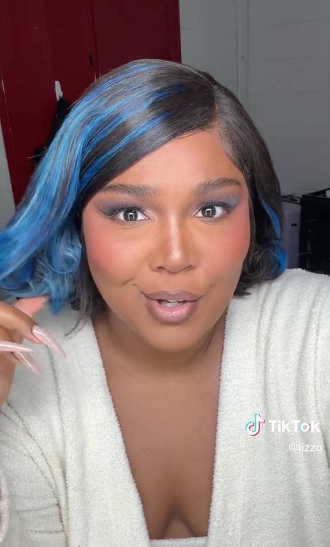 &quot;I like a little edge, a little pop in my hair.&quot; Credit: lizzo/TikTok
