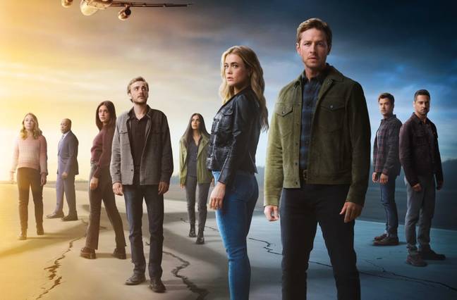 Manifest first launched in 2018 on NBC, telling the story of a group of strangers, who all end up on the same flight from Jamaica to New York. Credit: Netflix