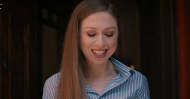 Chelsea Clinton appeared in the show's final moments. Credit: Channel 4