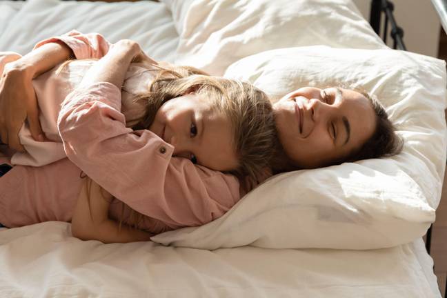 The mum said she enjoys sharing a bed with her daughter. Credit: Aleksandr Davydov / Alamy Stock Photo.