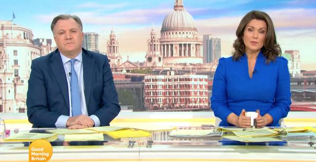 Susanna and Ed Balls discussed Johnson's latest scandal (Credit: ITV)
