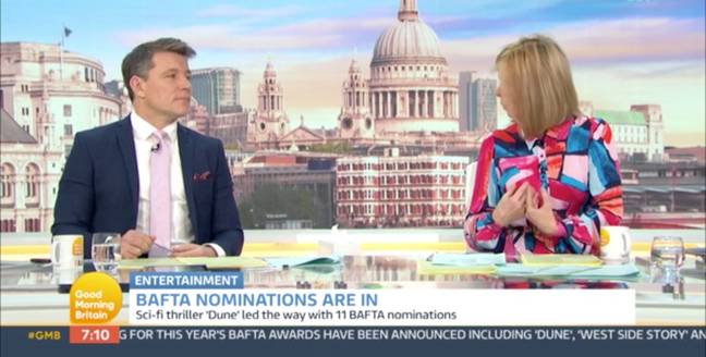 Kate Garraway discussed Prince Harry on GMB (Credit: ITV)
