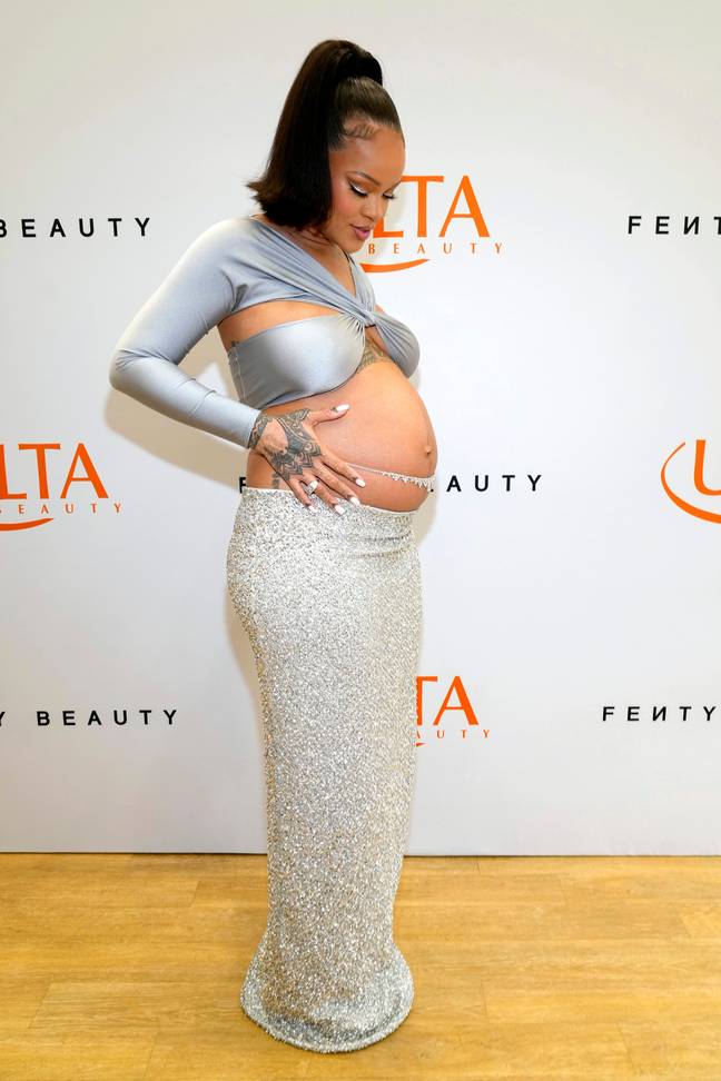 Nothing would stop this high-profile expectant mother from wearing what she wanted when she wanted. Credit: Getty Images