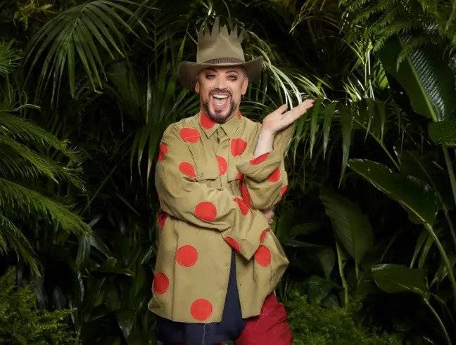 Boy George is one of the celebs entering the jungle. Credit: ITV
