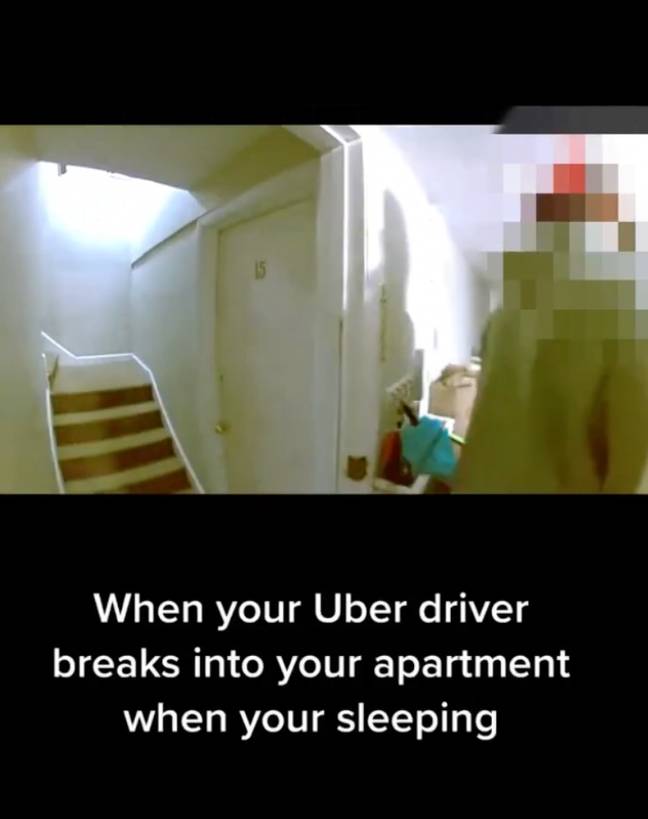 Uber confirmed the driver has now been banned. Credit: TikTok/@gigirao