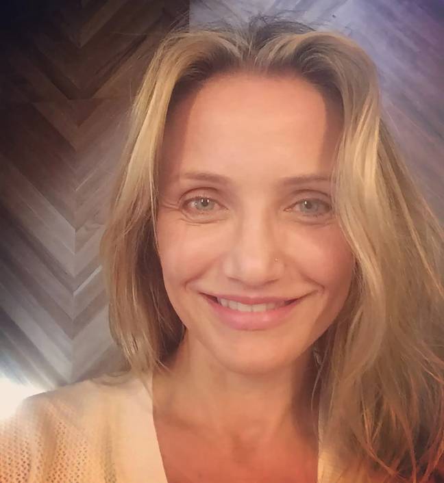 There's no denying that Cameron Diaz's skin is stunning. Credit: @camerondiaz/Instagram