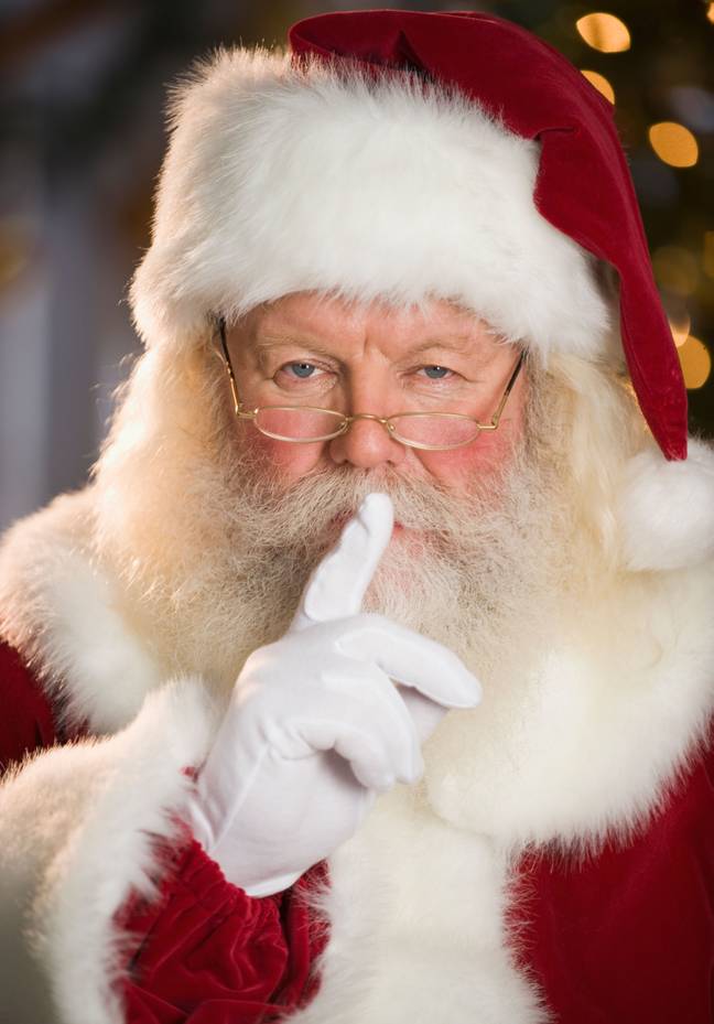 Hear Santa tell jokes, sing songs, and give a countdown to Christmas with this new Alexa feature. (Credit: Alamy)
