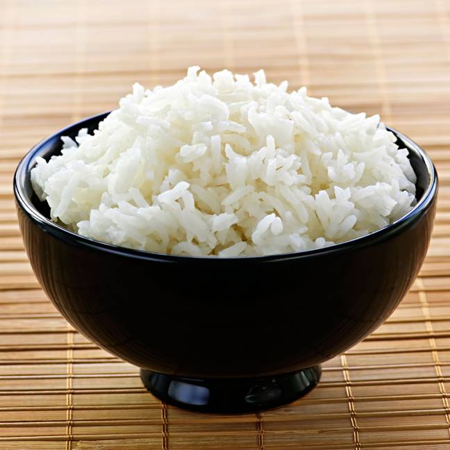 Rice can increase your risk of premature coronary artery disease. Credit: Elena Elisseeva / Alamy Stock Photo