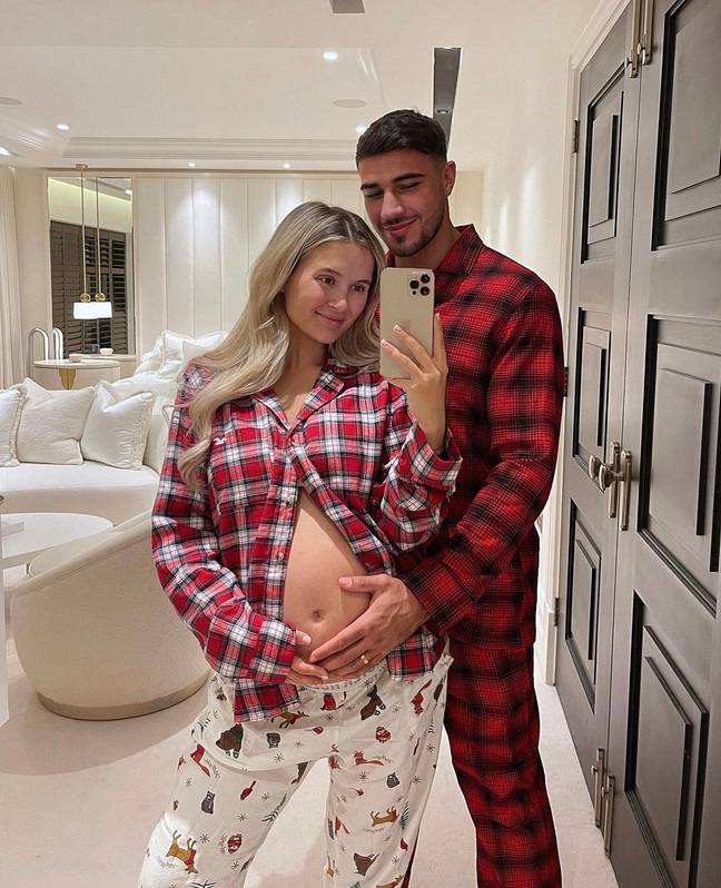 Molly-Mae and Tommy Fury are expecting their first child. Credit: Instagram/@mollymae