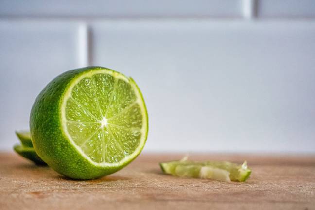 Little Otis was playing with a lime, which is what ultimately caused the painful burn and rash. Credit: Unsplash
