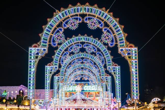 It’s not Christmas without a visit to Winter Wonderland in London. Credit: Winter Wonderland