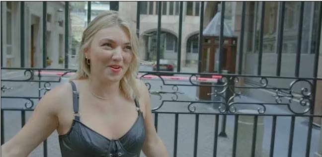 Laura, 24, documented her first threesome on the show (Credit: Channel 4)