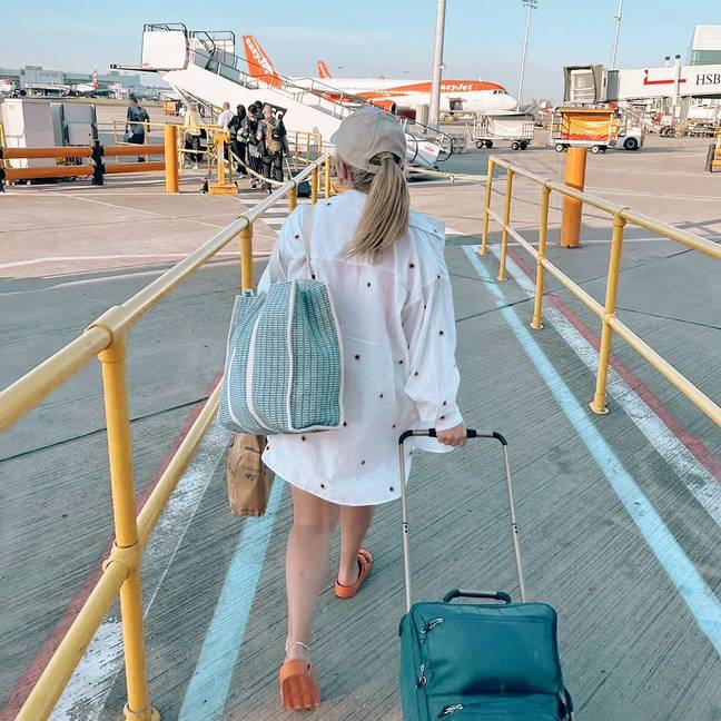 Holly was on her way to Turkey. Credit: Jam Press