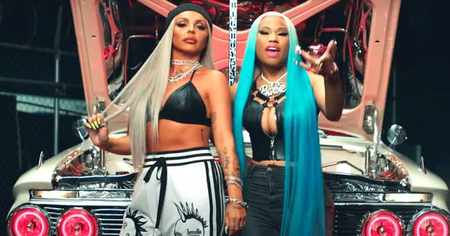 Jesy Nelson and Nicki Minaj teamed up for Boyz (Credit: Polydor/Universal)