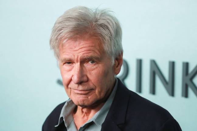 Harrison Ford at the premiere of Shrinking. Credit: REUTERS / Alamy Stock Photo