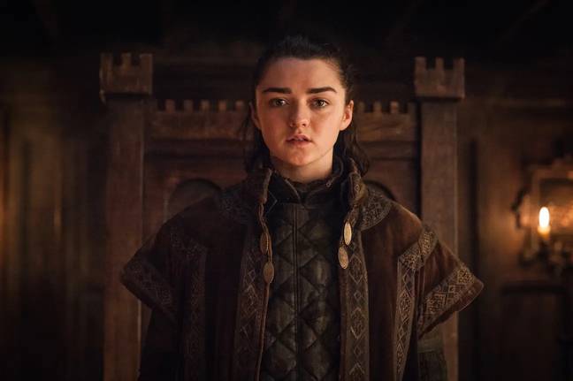 Maisie Williams played Arya Stark in Game of Thrones. Credit: HBO