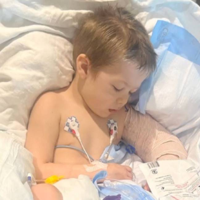 Xavier has a long road to recovery ahead of him. Credit: WKRC