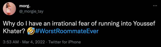 Viewers of the Netflix show are scared to run into the runner (Credit: Twitter)